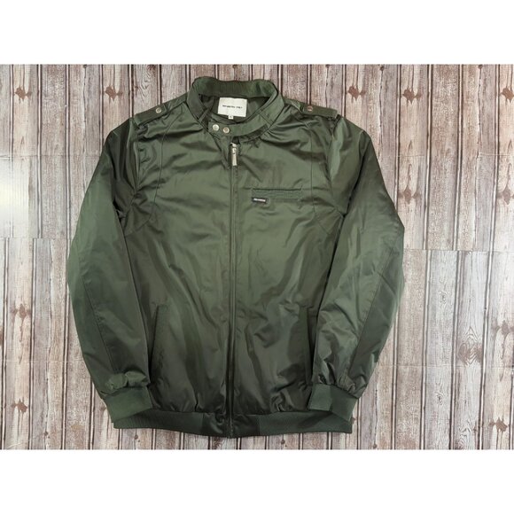Members Only Original Iconic Racer Jacket size XL color green NWT mspr $198 - Picture 1 of 12